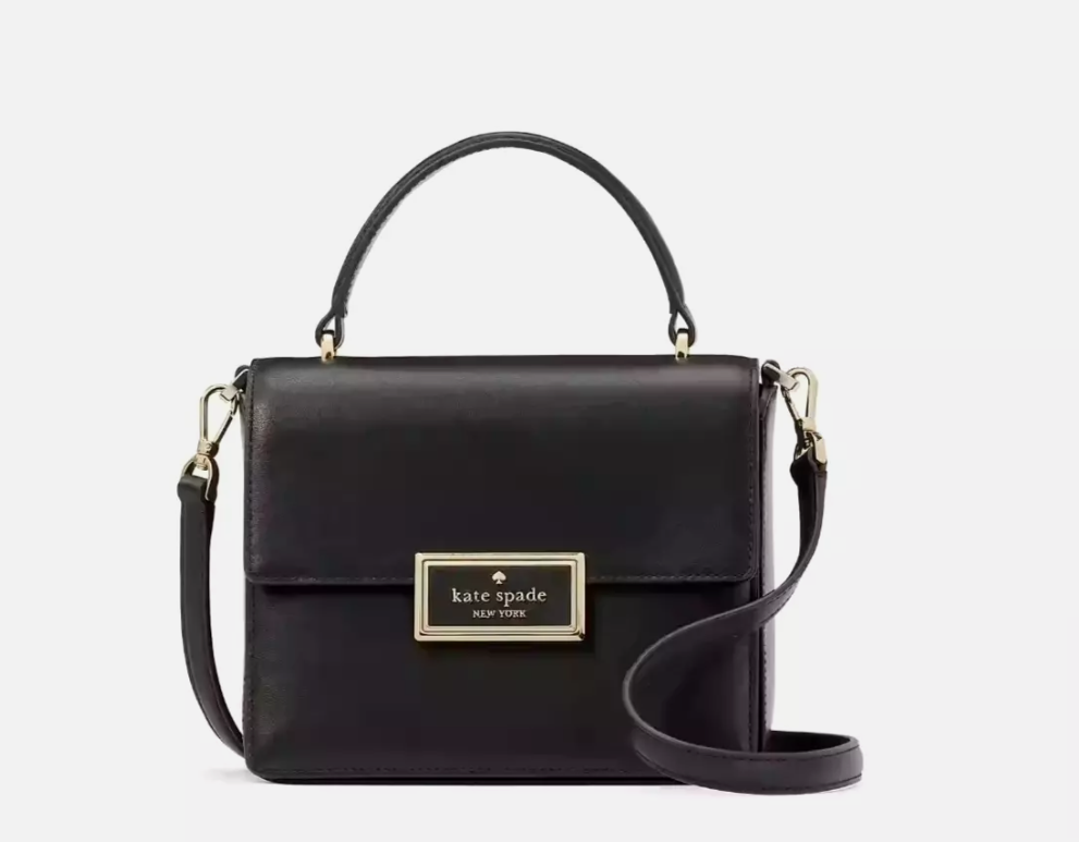 Kate Spade REEGAN TOP HANDLE CROSSBODY Black CLEARANCE (AS IS)
