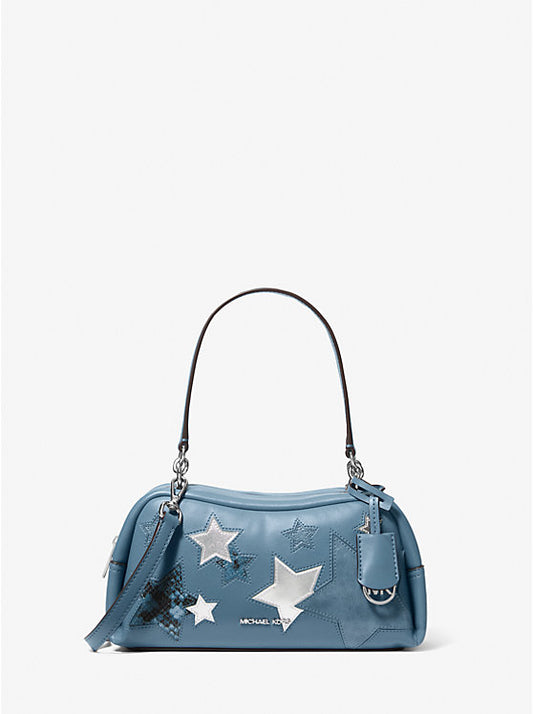 Michael Kors Cecily Small Shoulder Bag Embellished CORNFLOWER