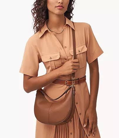 Fossil Shae Small Brown