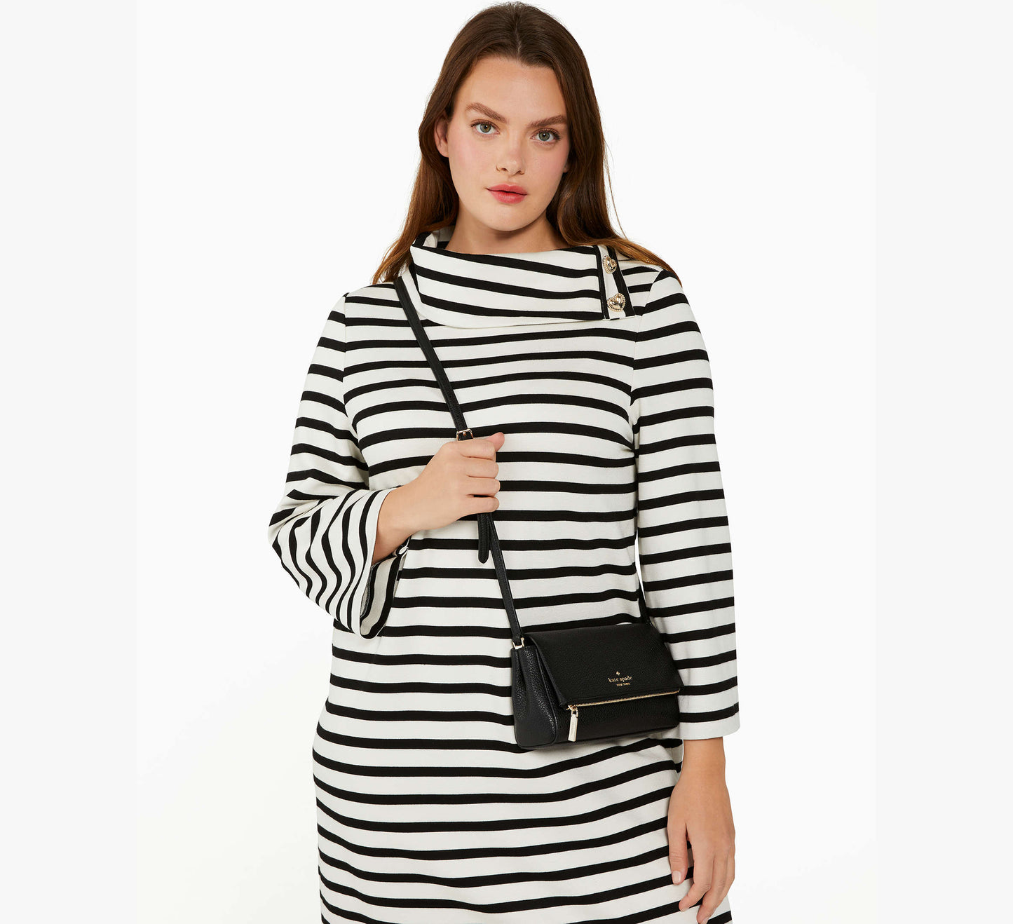 Kate Spade Leila Mini Crossbody Black