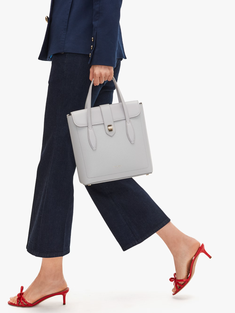 Kate Spade Essential Medium North South Tote Grey (Boutique Bag)