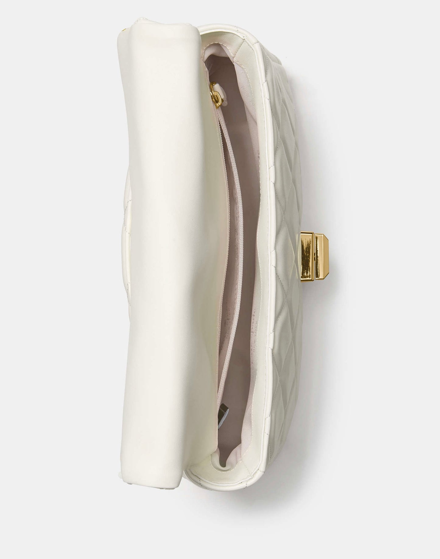 Kate Spade Carey Quilted Small Flap Crossbody Meringue