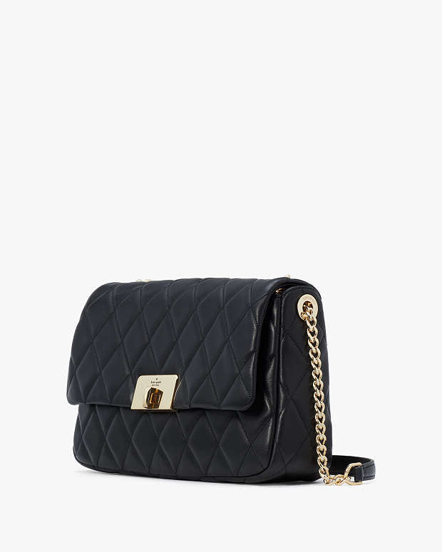 Carey Medium Flap Shoulder Bag