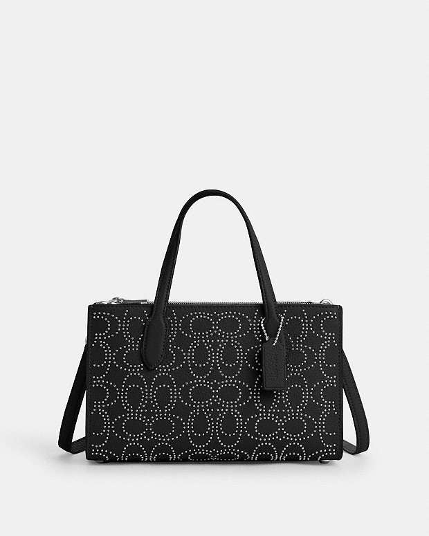 Nina Small Tote Bag With Signature Rivets