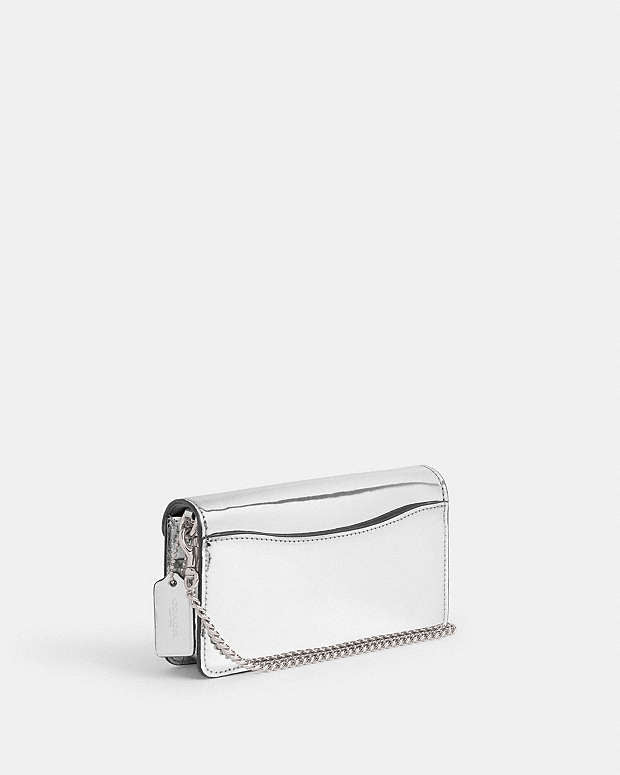 Tabby Crossbody In Silver Metallic