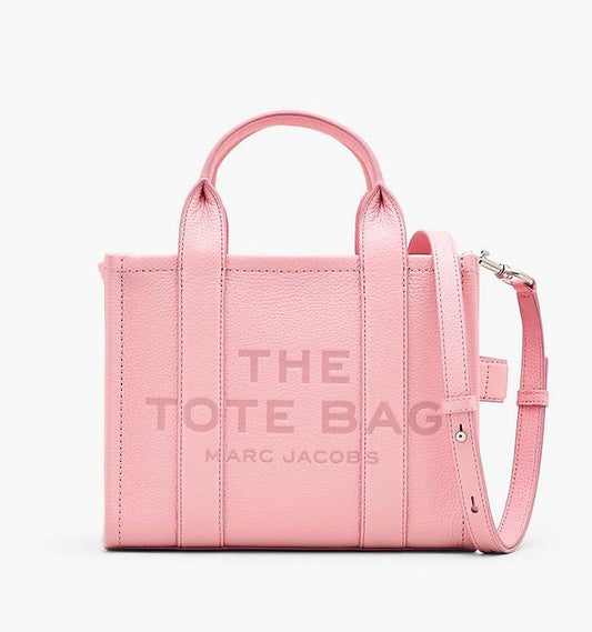 Marc Jacobs THE LEATHER CROSSBODY TOTE BAG RIBBON PINK