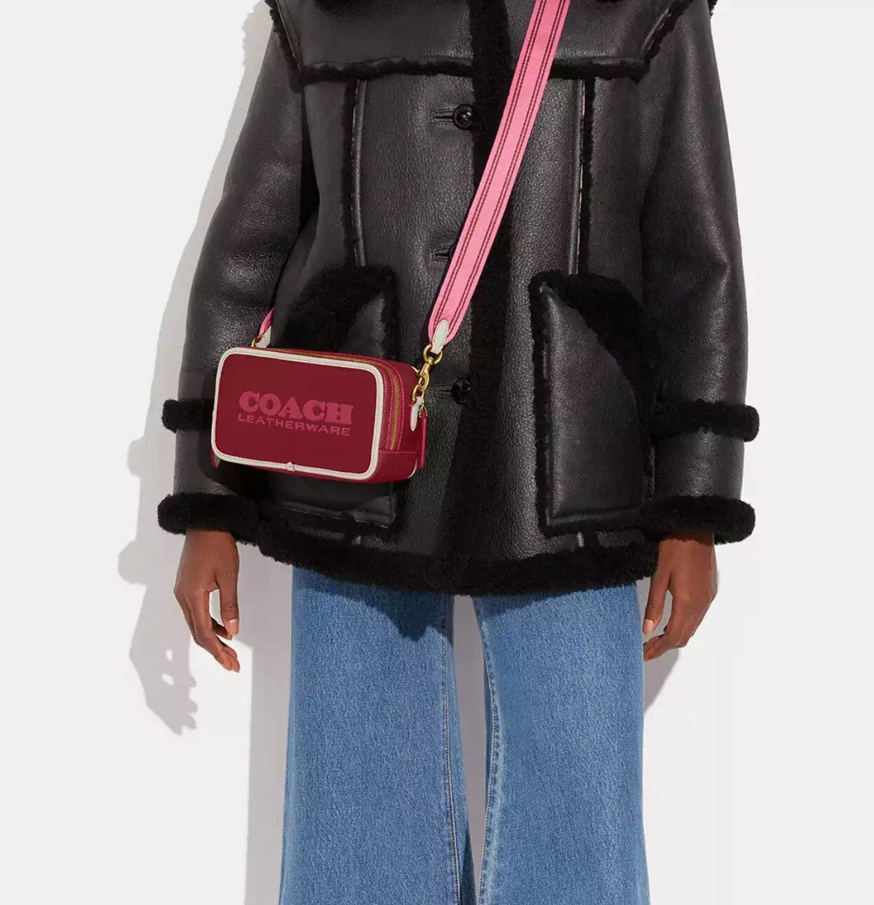 Coach Kia Camera Bag In Colorblock