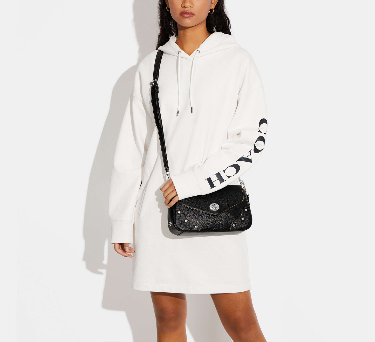 Coach Millie Shoulder Bag BLACK