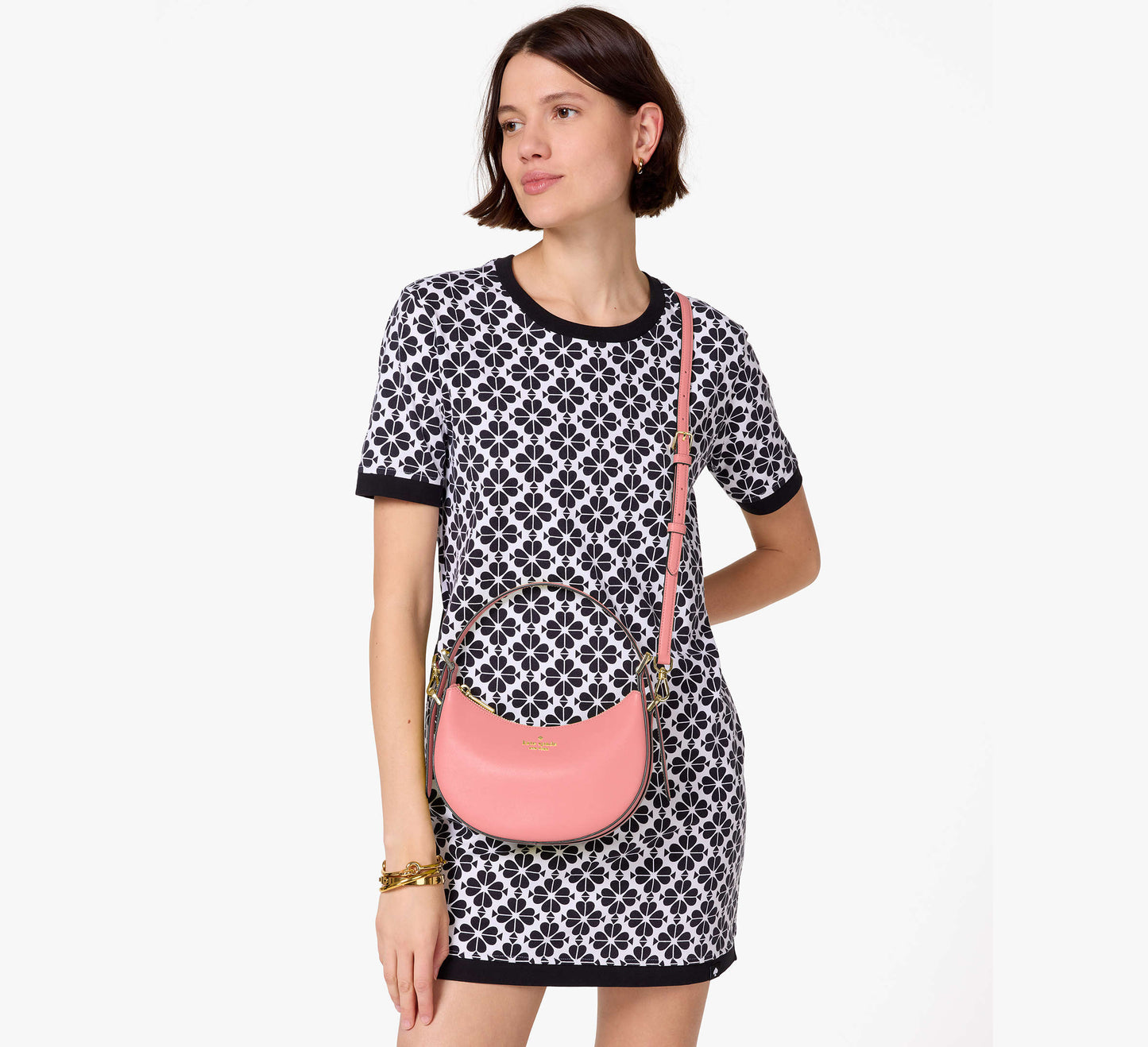 Kate Spade Nova Crescent Shoulder Bag Terracotta Tile
