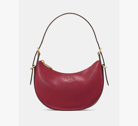 Kate Spade Nova Crescent Shoulder Bag  Red Jam
