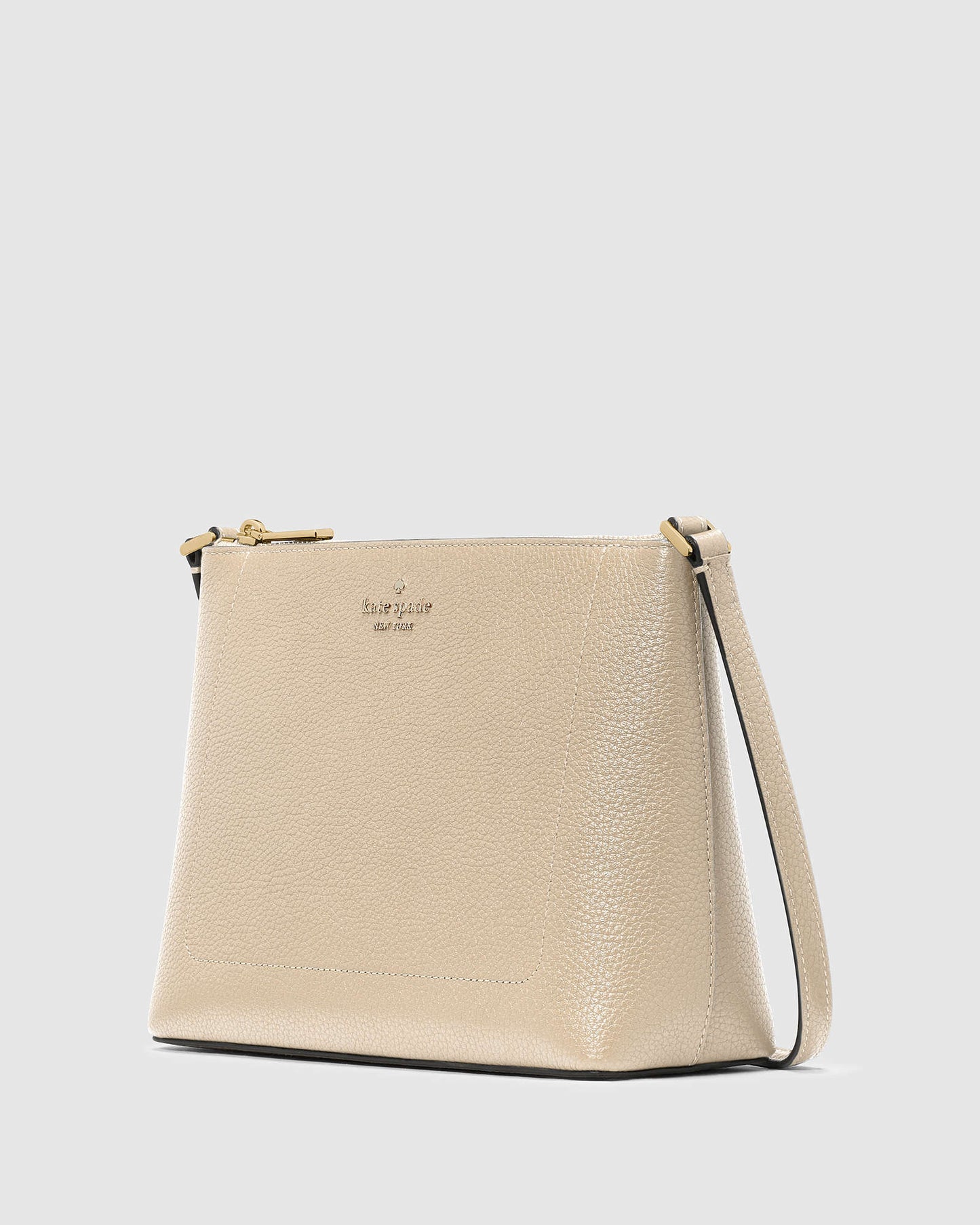 Kate Spade Leila Medium Crossbody Light Sand