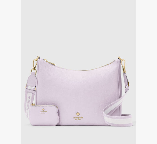 Kate Spade Emma Large Crossbody Bag Light Frozen Lilac