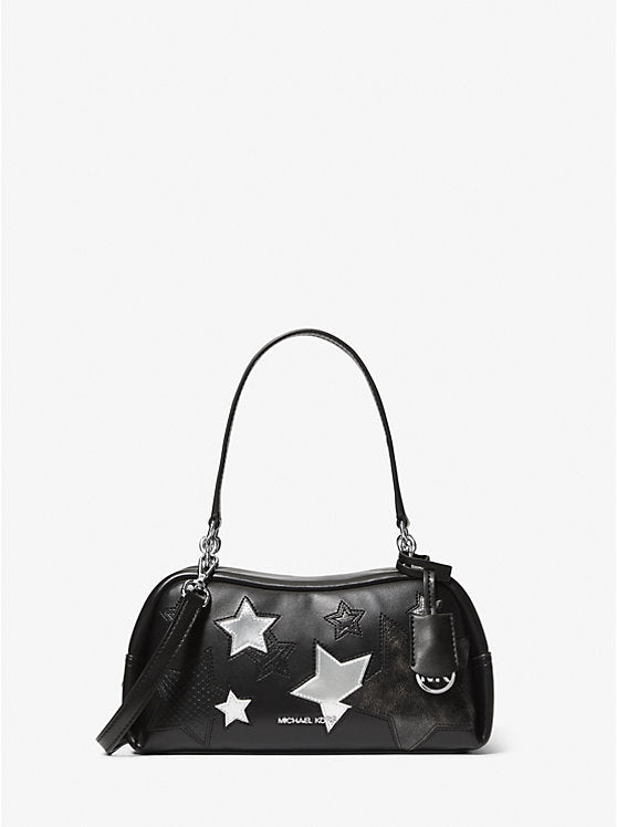 Michael Kors Cecily Small Shoulder Bag Embellished Black