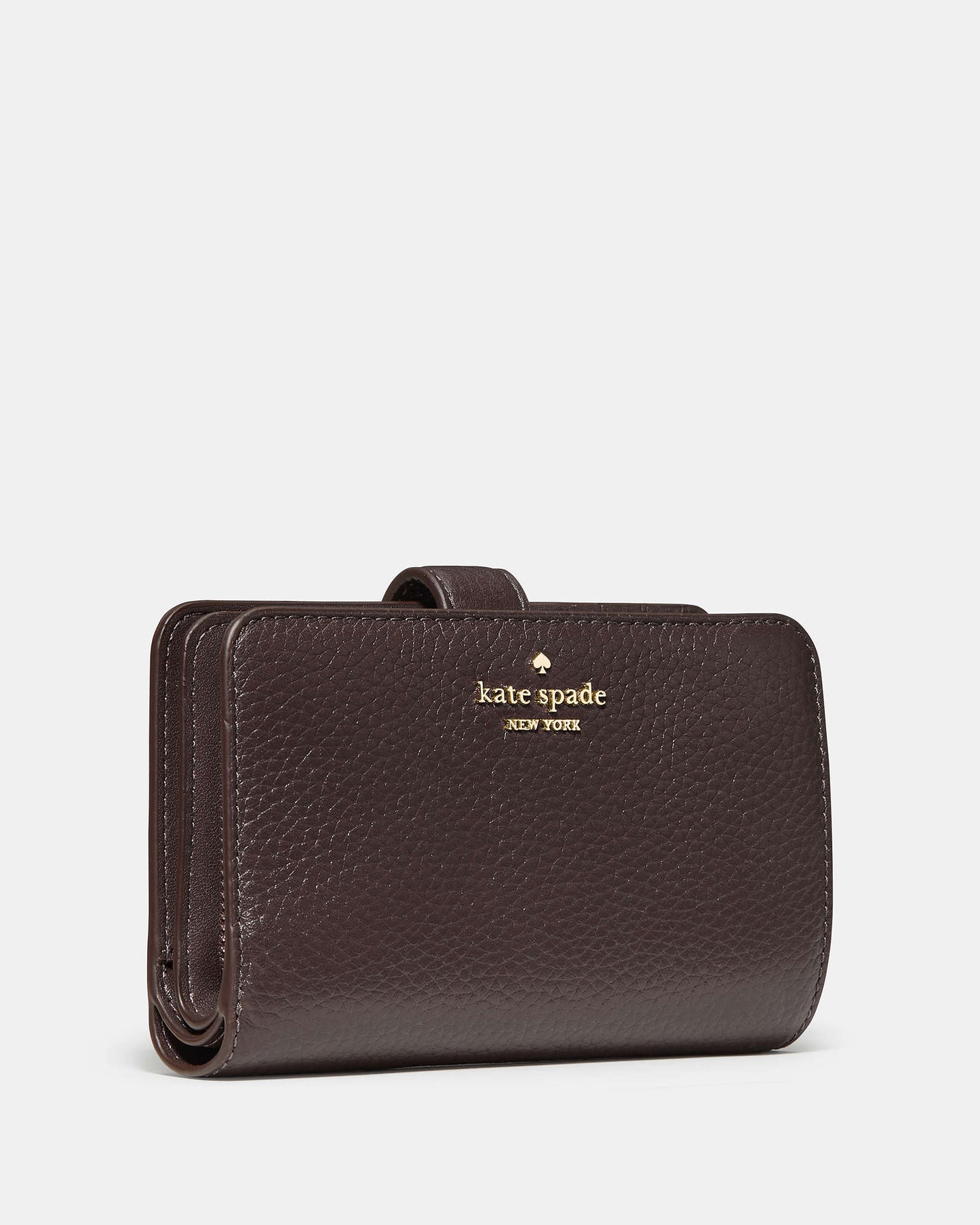 KATE SPADE LENA MEDIUM BIFOLD WALLET Hot Fudge