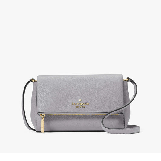 Kate Spade Leila Mini Crossbody Mountain Grey