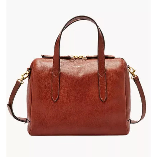 Fossil Sydney Satchel Brown