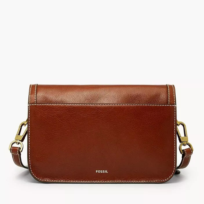 Fossil Ainsley Medium Crossbody Brown