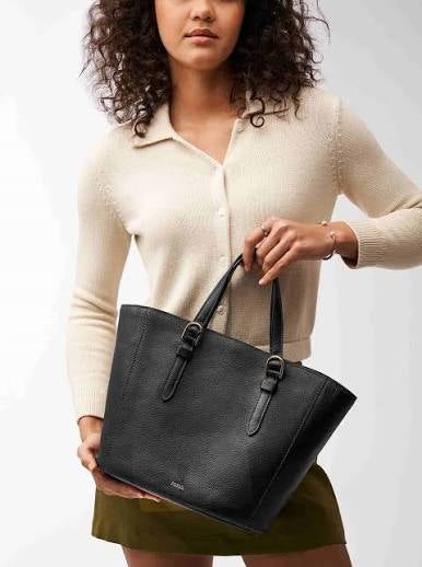 Fossil Tessa Satchel Black