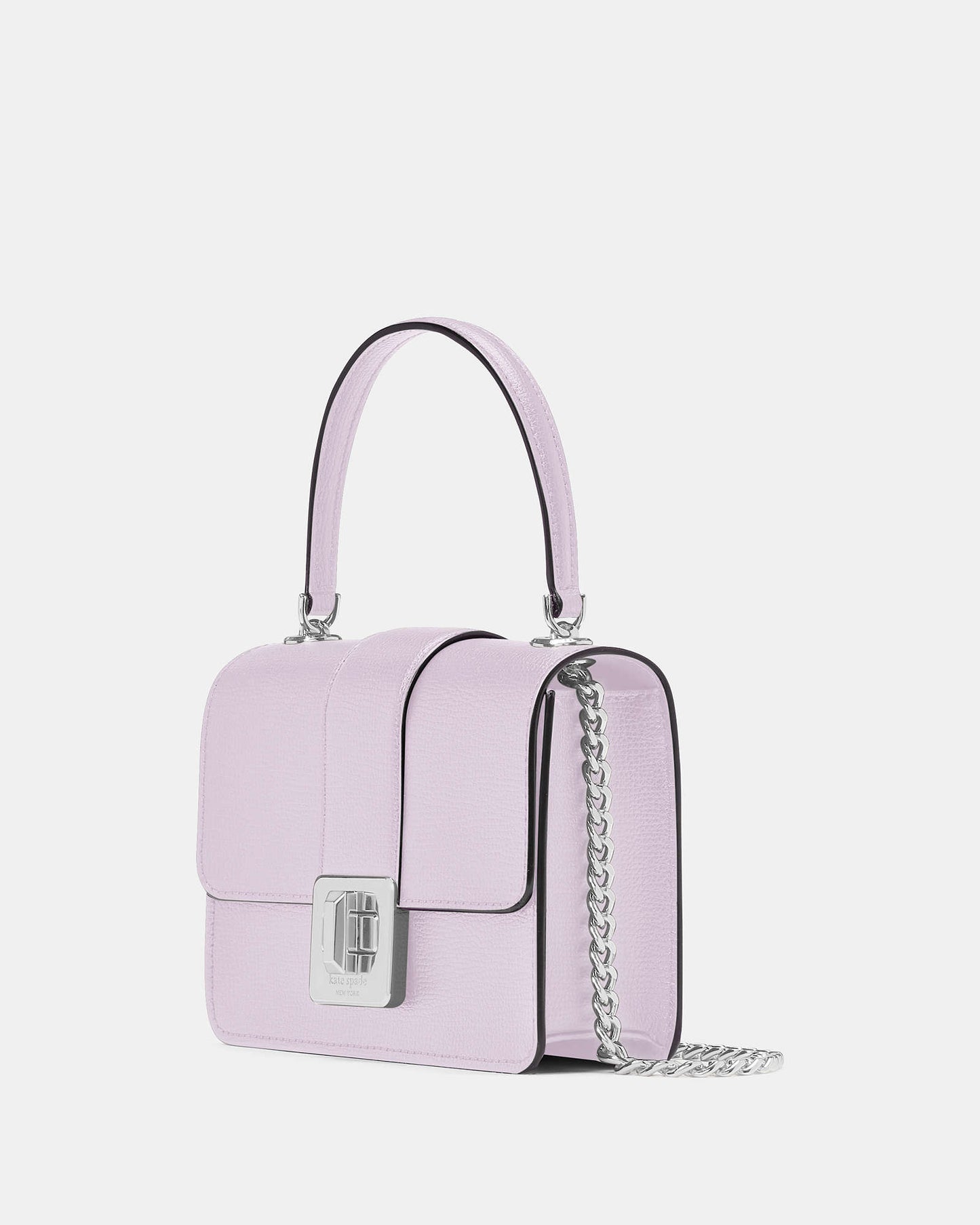 Kate Spade Phoebe Turnlock Mini Flap Crossbody Lilac