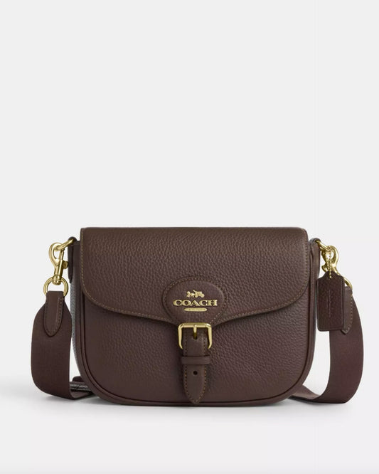 COACH AMELIA SADDLE Brown