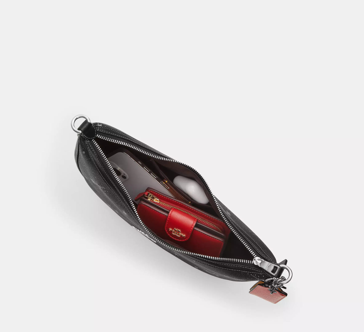 Coach Aria Shoulder Bag In Signature Canvas Star Print