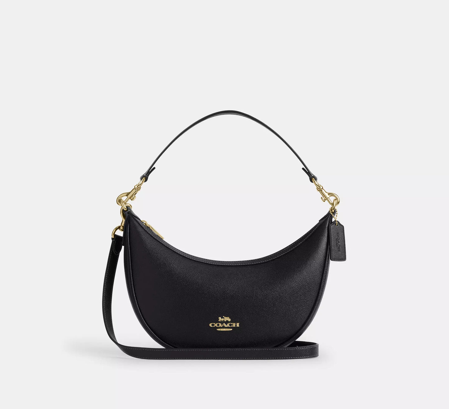 Coach Aria Shoulder Bag Leather
