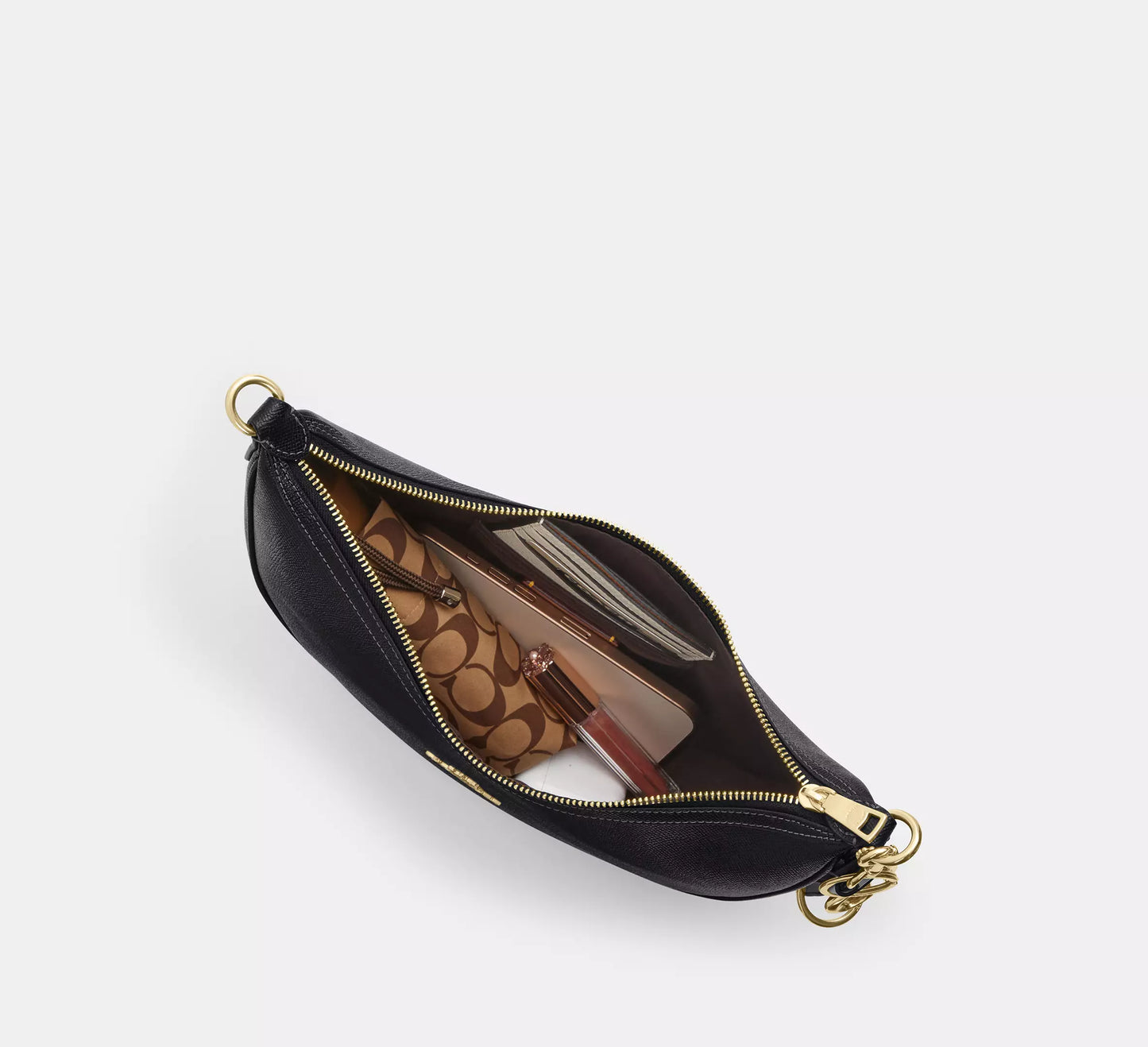 Coach Aria Shoulder Bag Leather