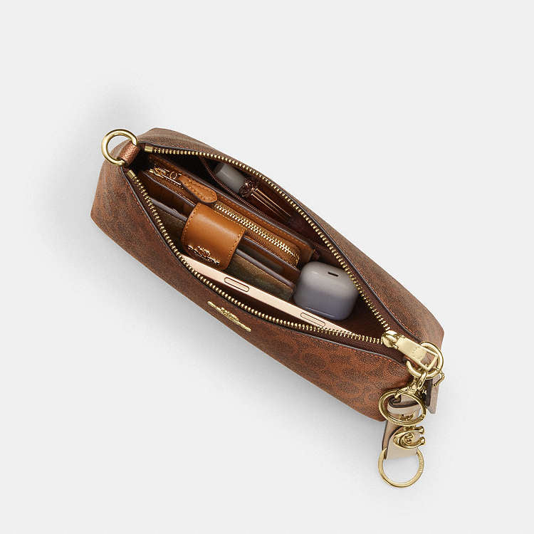 Coach Charlotte Shoulder Bag Bronze Gold