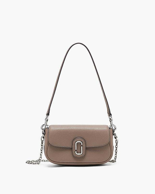 Marc Jacobs THE PEBBLE CLOVER SHOULDER BAG (Boutique) - Cement