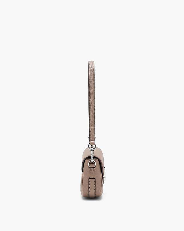 Marc Jacobs THE PEBBLE CLOVER SHOULDER BAG (Boutique) - Cement