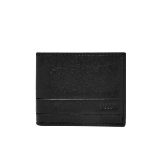 Fossil Lufkin Black Wallet