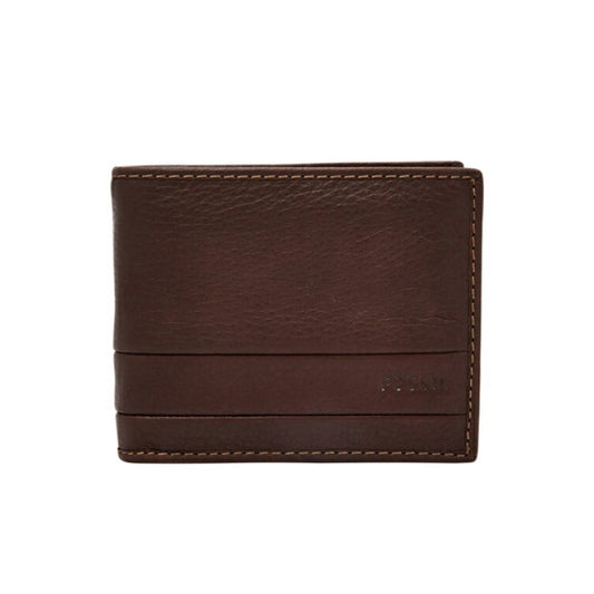 Fossil Lufkin Dark Brown Wallet