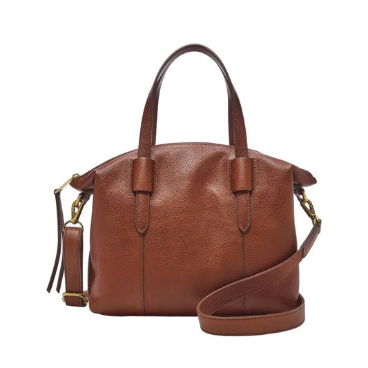 Fossil Skylar Satchel Brown