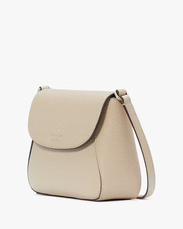Kate Spade Monica Small Flap Crossbody Cozy Grey