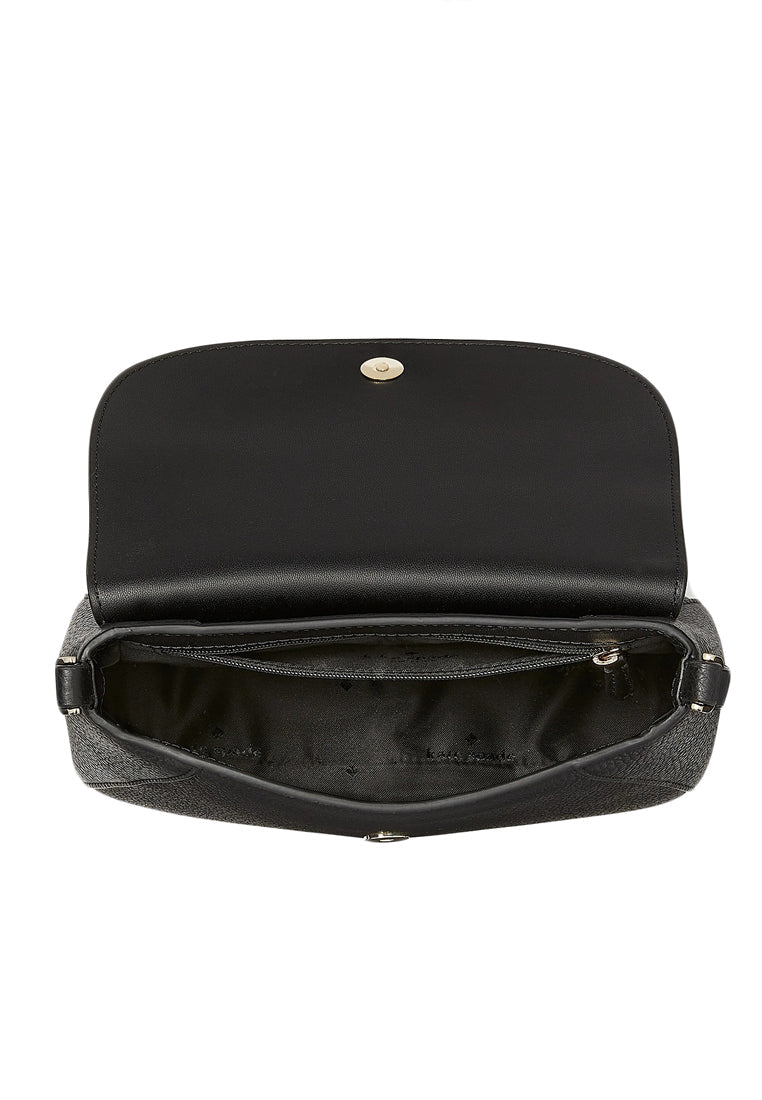 Kate Spade Monica Small Flap Crossbody Black