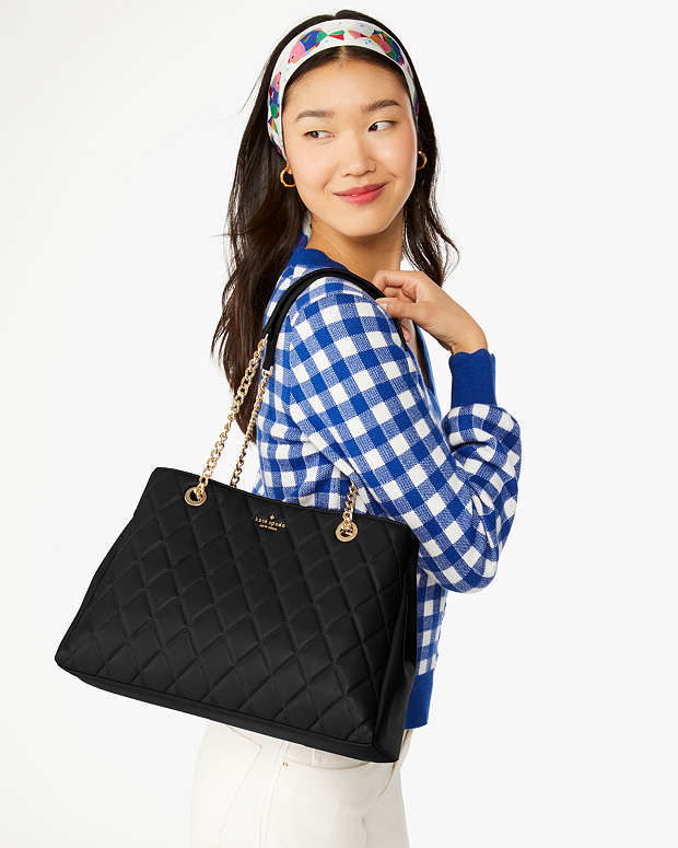 Carey Quilted Tote