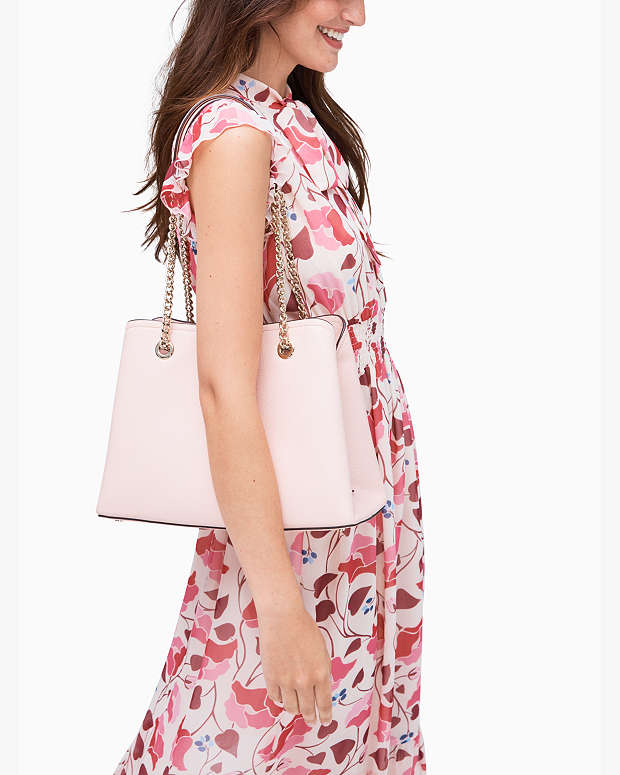 Kate Spade Jordyn Medium Chain Handle Tote Dusk