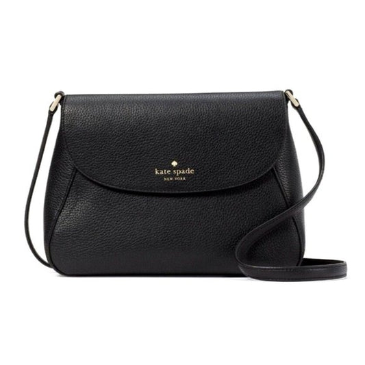 Kate Spade MONICA MEDIUM FLAP CROSSBODY Black