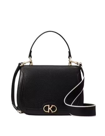 Kate Spade KYLA TOP HANDLE SADDLE BAG Black