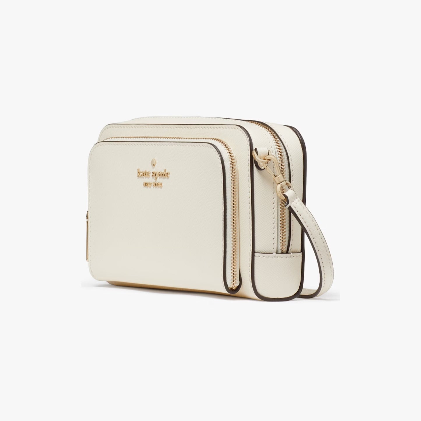 Kate Spade Stacie Dual Zip Crossbody Meringue
