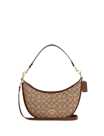 Coach Aria Signature Khaki Brown
