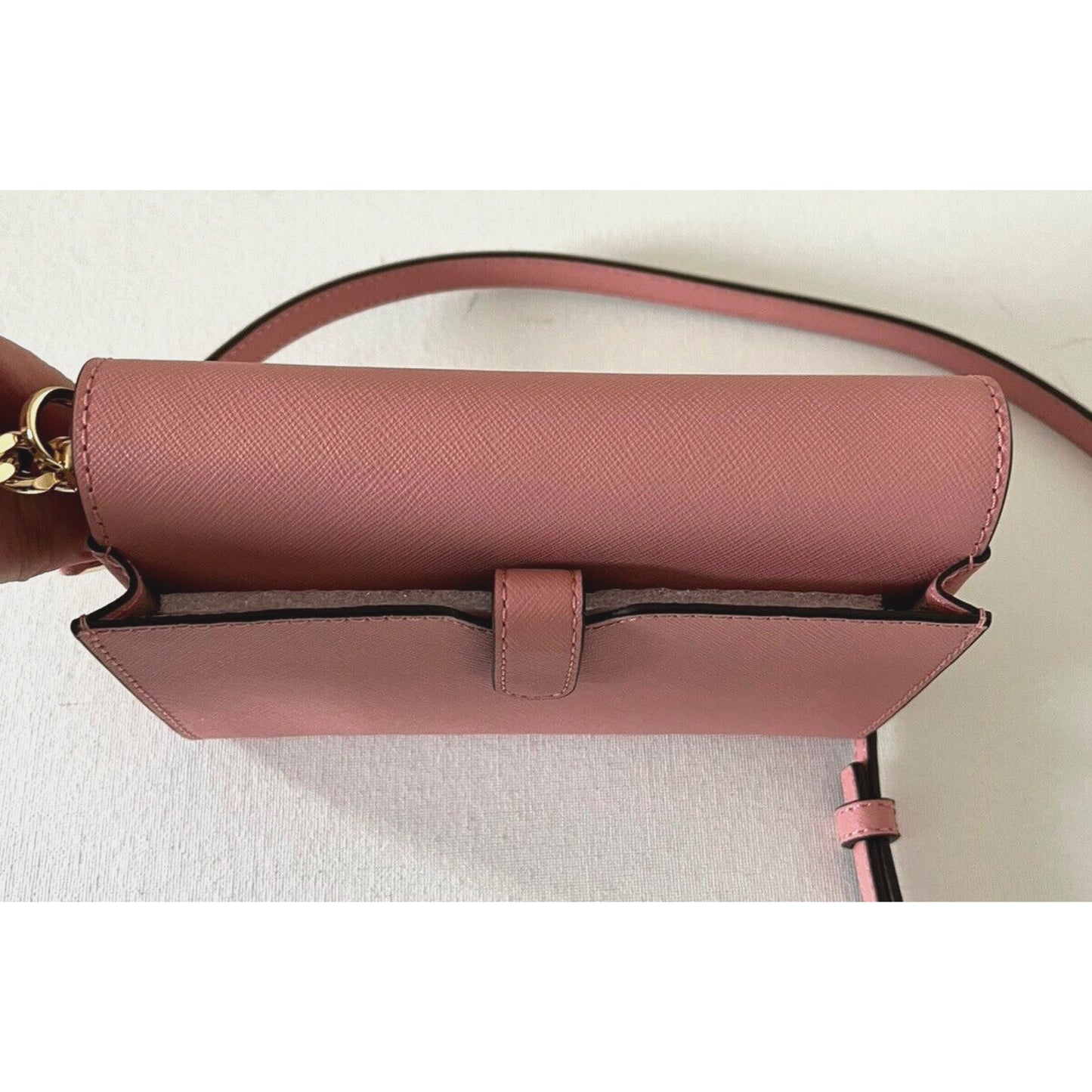 Michael Kors JETSET TRAVEL MEDIUM MF PHONE CROSSBODY (35F0GTVC8B) PINK