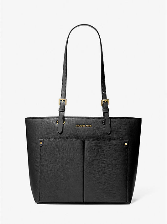 Michael Kors JETSET TRAVEL MEDIUM DOUBLE POCKET TOTE (35F3GTVT8B) BLACK