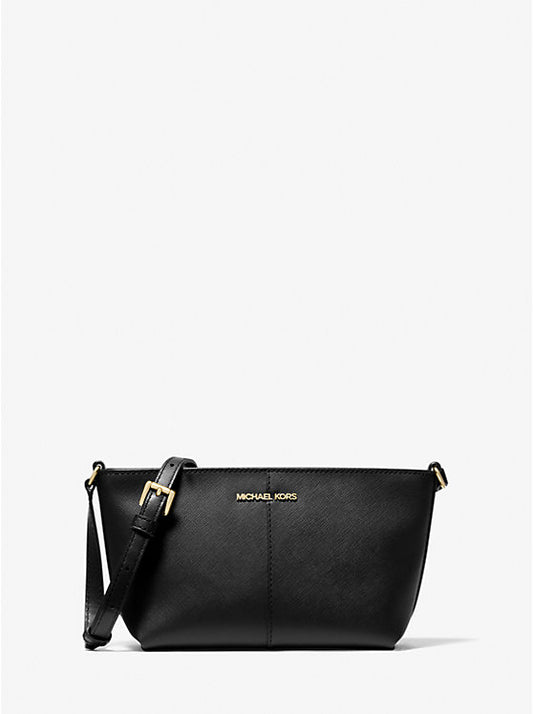 Michael Kors JET SET SMALL CROSSBODY BAG (35F4GTVC5L) BLACK NOIR
