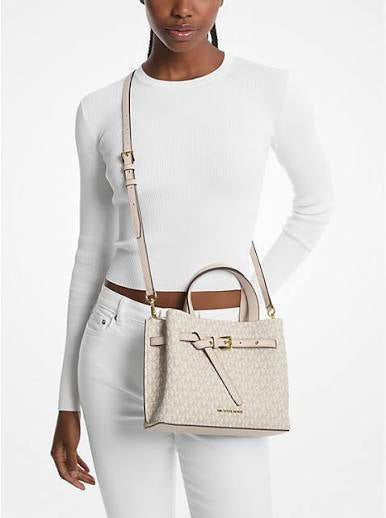 Michael Kors EMILIA SMALL SACHEL  (35H0GU5S1B) CREAM MULTI