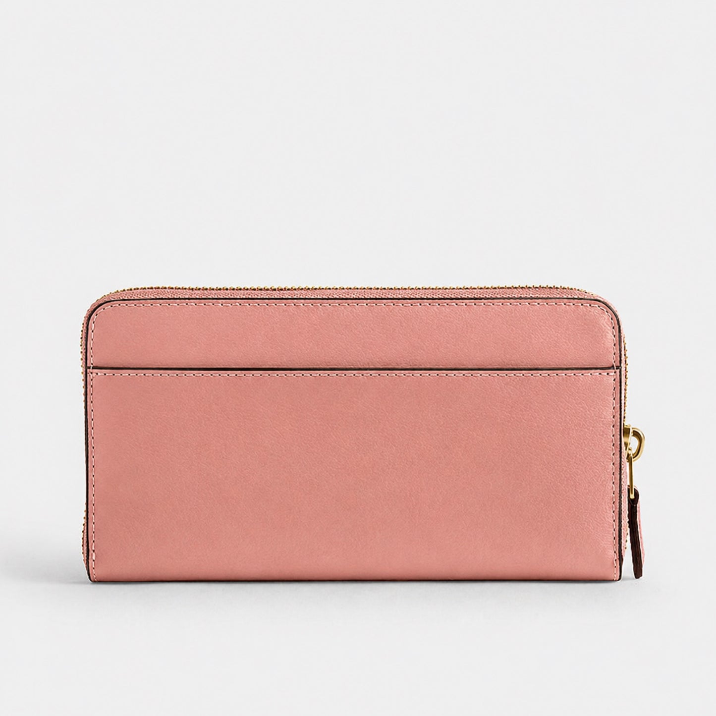 COACH ACCORDIAN ZIP WALLET (BOUTIQUE) LIGHT PEACH (58059)