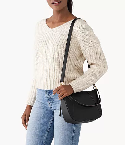 Fossil Skylar Crossbody Black Stock Msia
