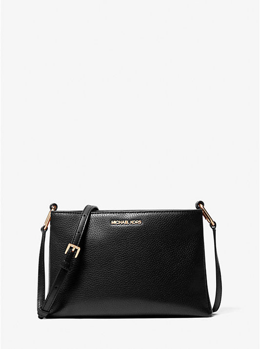 Michael Kors TRISHA MEDIUM CROSSBODY BAG (35H1G9TC8L) BLACK NOIR