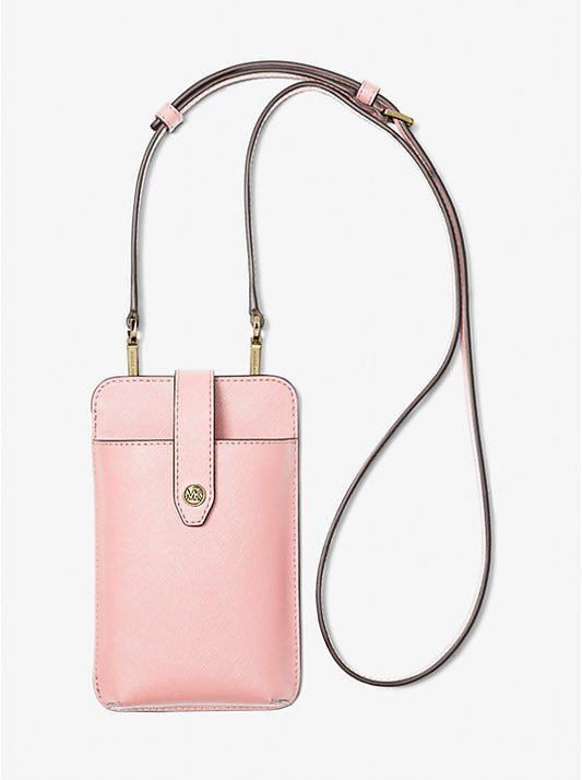 Michael Kors SMARTPHONE CROSSBODY BAG (35R3GTVC2L) POWDER BLUSH