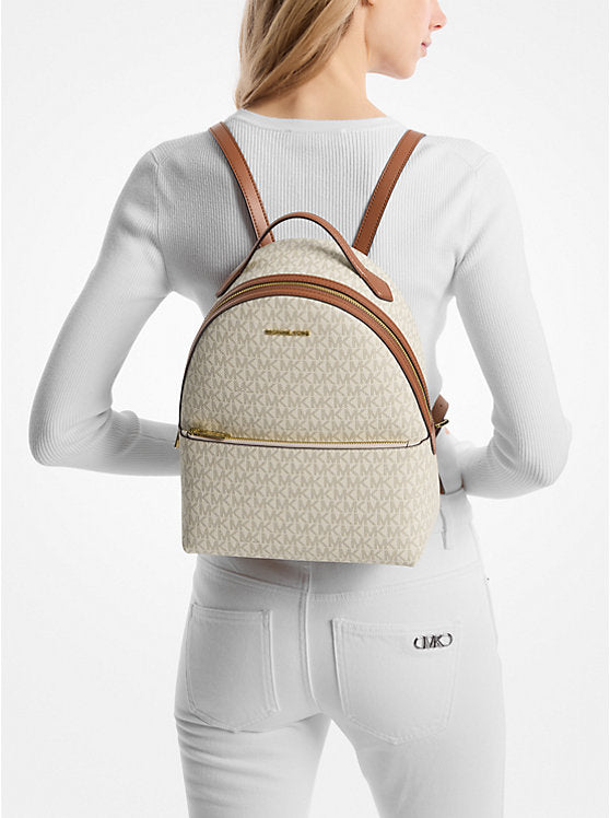Michael Kors SHIELA BACKPACK (35F3G6HB6B) VANILLA/BROWN